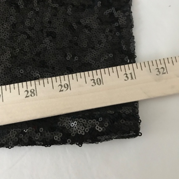 JOAN BOYCE Black Sequin Pants Pull-On Relaxed Fit Women’s Size XL 1X - Picture 16 of 16